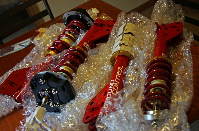 Ground Control Coilovers install on a 2006 Subaru STi Smedegard CWSCC