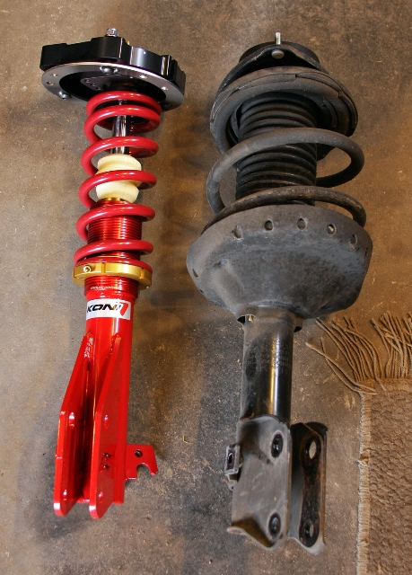 Ground Control Coilovers install on a 2006 Subaru STi Smedegard CWSCC