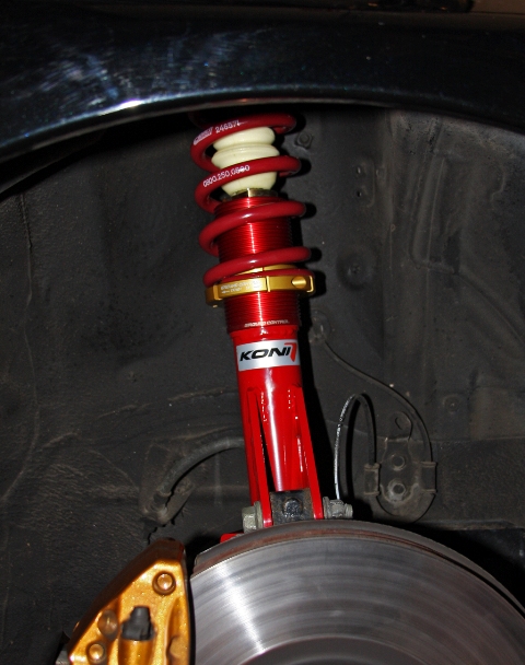 Ground Control Coilovers install on a 2006 Subaru STi Smedegard CWSCC