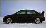 Ice racing time attack evo turbo autocross road course mitsubishi wisconsin